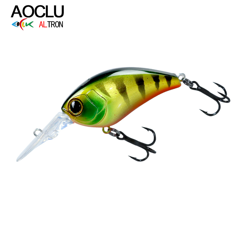 AOCLU Floating Minnow 50mm 10g - Fishing Lure Crankbait recension och pris