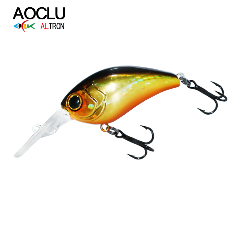 AOCLU Floating Minnow 50mm 10g - Fishing Lure Crankbait recension och pris