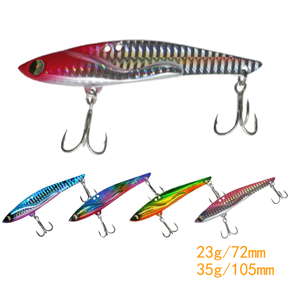 2PCS 105mm 35g 72mm 23g VIB Fi - Fishing Lure Spinnerbait recension och pris
