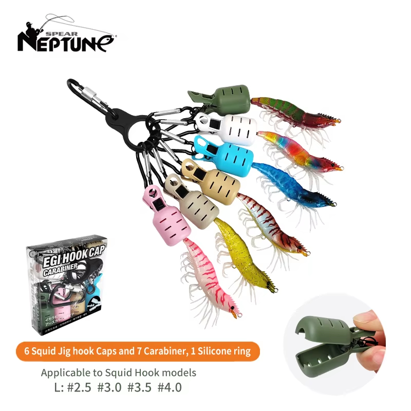 6pcs Colorful Squid Jig Hook C - Fishing Lure Kit recension och pris