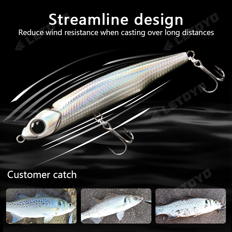 LETOYO Sinking Pencil 17g 12g- - Fishing Lure Topwater recension och pris