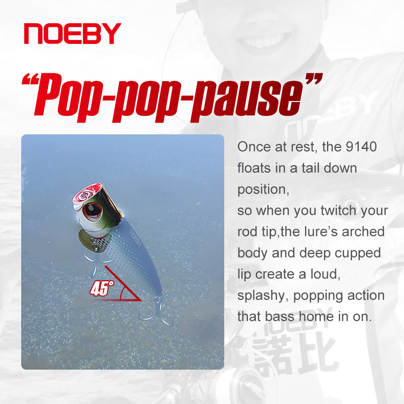 Noeby Popper Fishing Lure 105m - Fishing Lure Buzzbait recension och pris