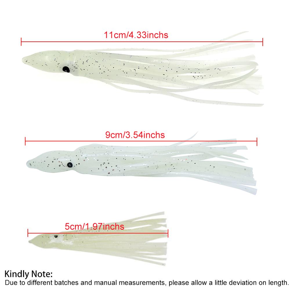 20Pcs Glow Luminous Octopus So - Fishing Lure Buzzbait recension och pris