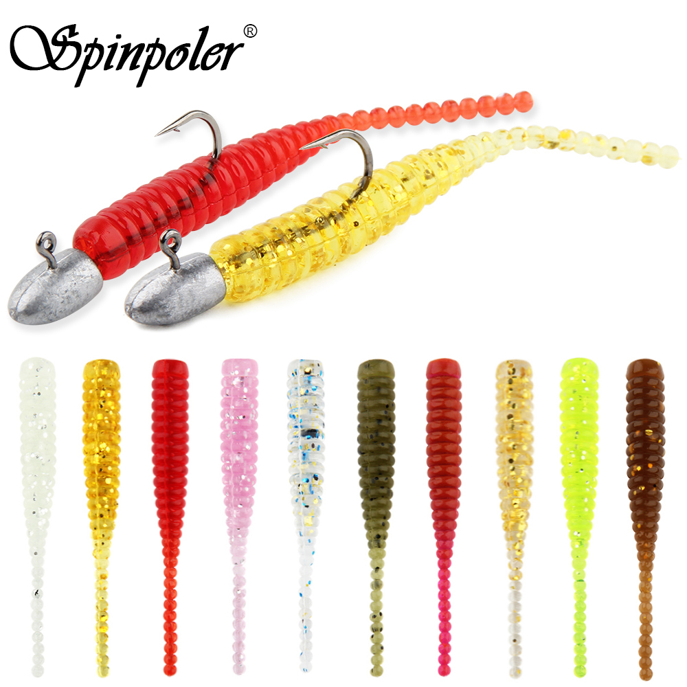 Spinpoler Mini Micro Tail Soft - Fishing Lure Soft Plastic recension och pris