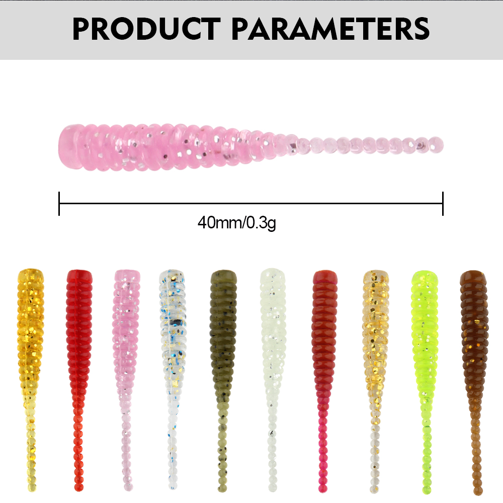 Spinpoler Mini Micro Tail Soft - Fishing Lure Soft Plastic recension och pris