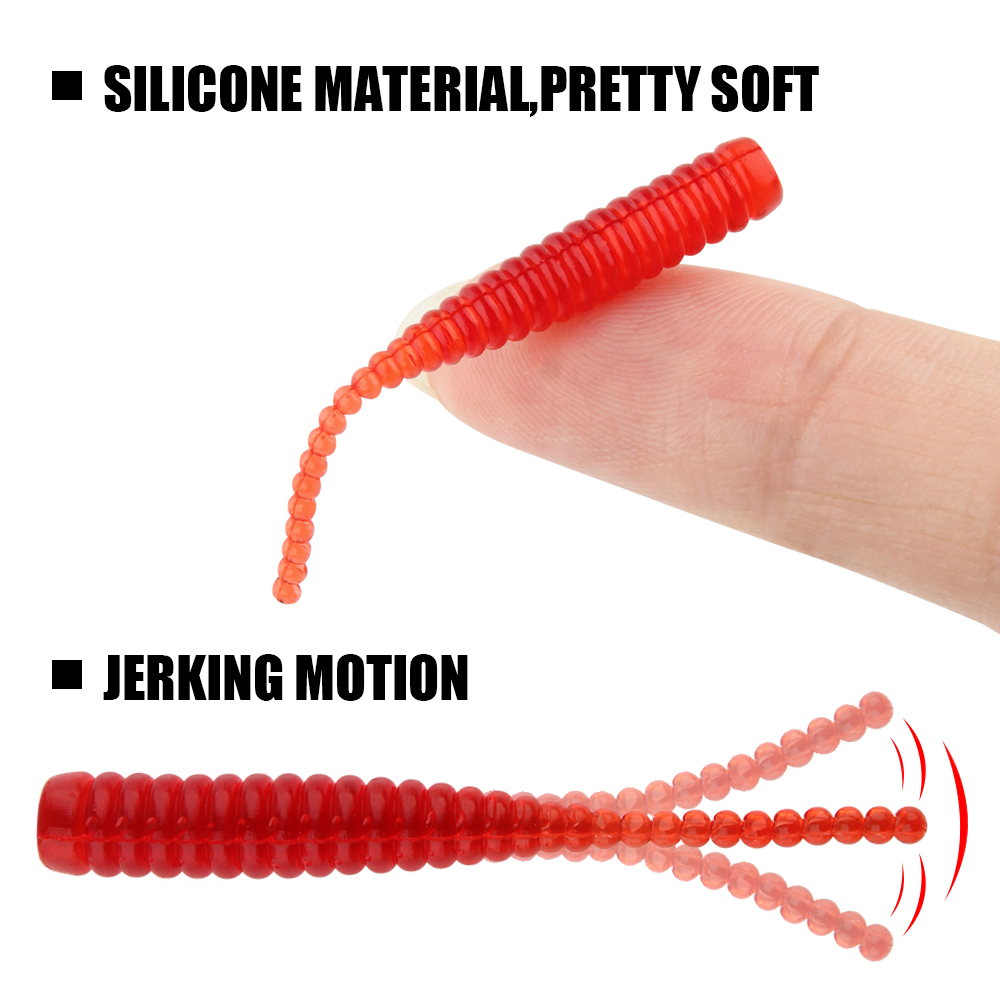 Spinpoler Mini Micro Tail Soft - Fishing Lure Soft Plastic recension och pris