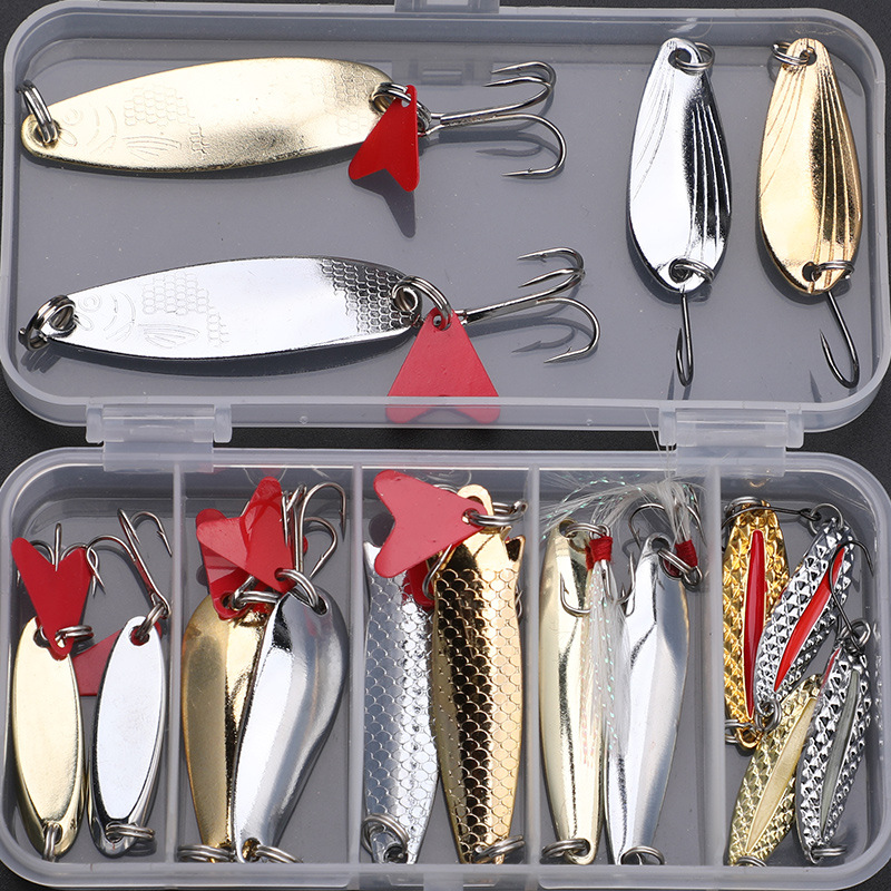 Fishing Lure Kit 16 Pcs Sets T - Fishing Lure Spinnerbait recension och pris
