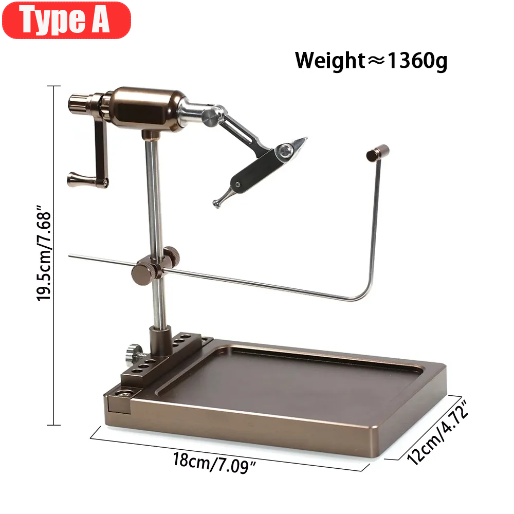 Wifreo 360° Rotation Fly Tying - Fishing Lure Spinner recension och pris