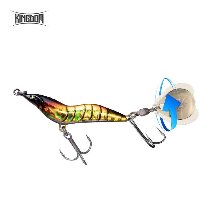 KINGDOM Shrimp Fishing Lure Me - Fishing Lure Blade Bait recension och pris